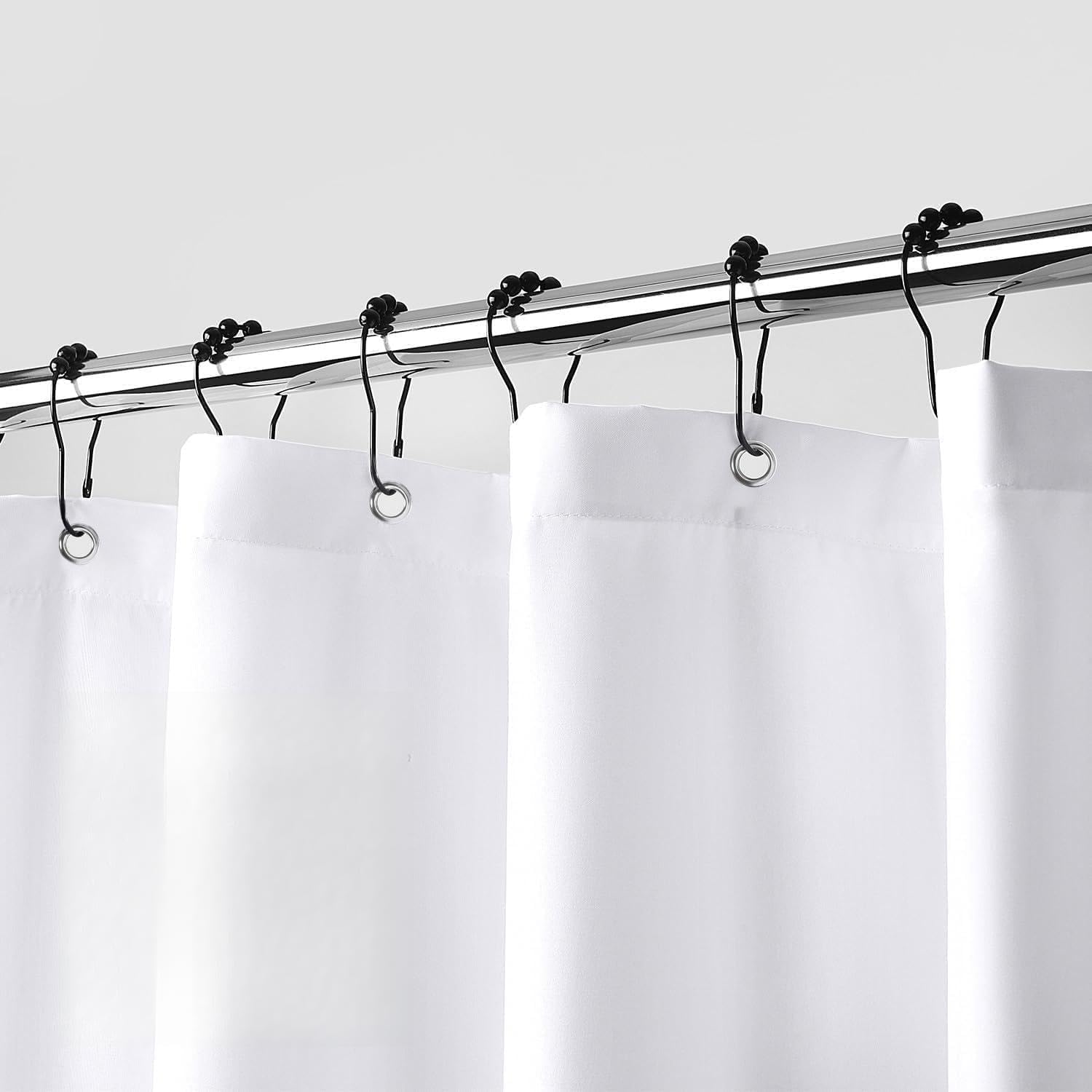 Fabric Shower Curtain Liner - 60 x 72 White