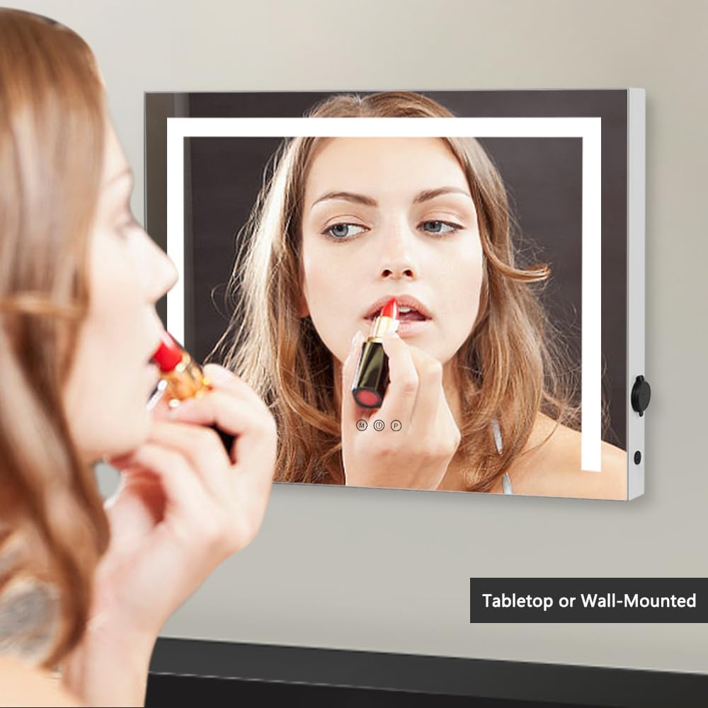 LEINASEN Hollywood Vanity Mirror with 3 Modes and USB Charging