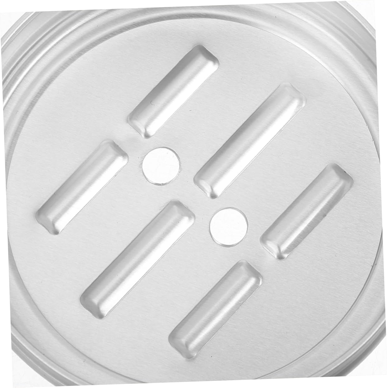 Portable Aluminum Soap Holder with Drainage