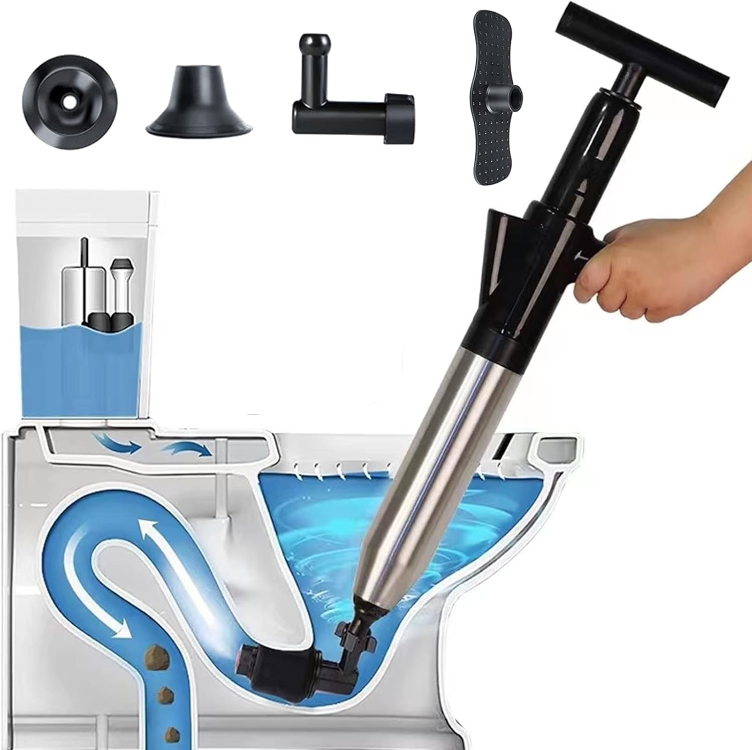 Ckedes High Pressure Air Drain Blaster Gun 1
