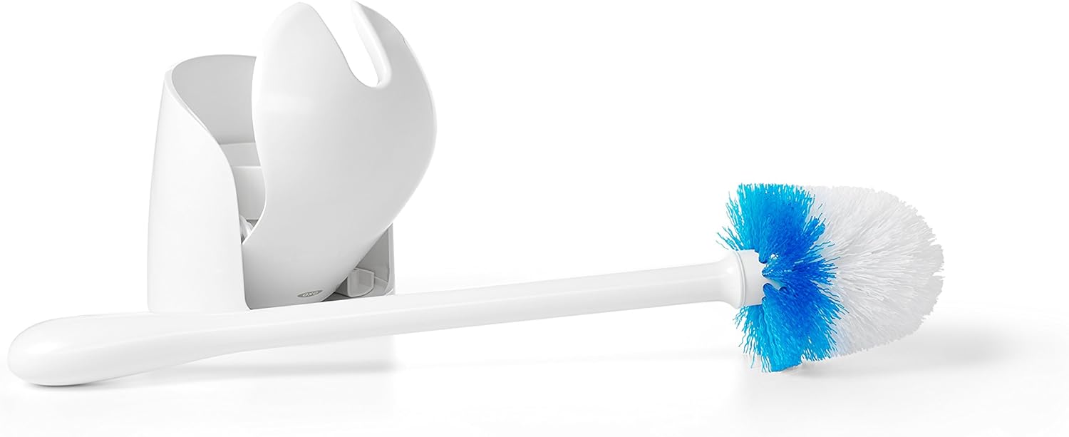 OXO Good Grips Toilet Brush with Canister White