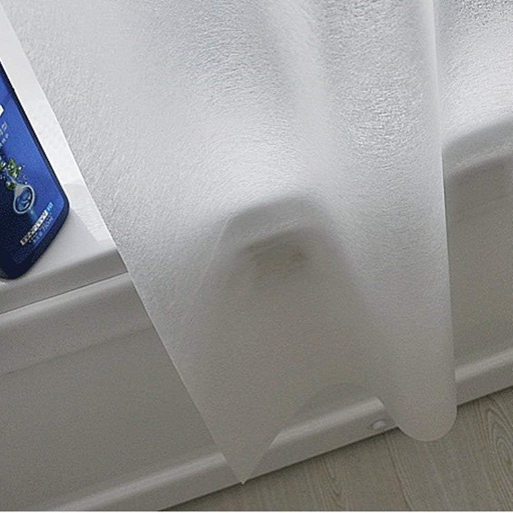 AooHome 72x60 Inch Short Shower Curtain Liner with Magnets
