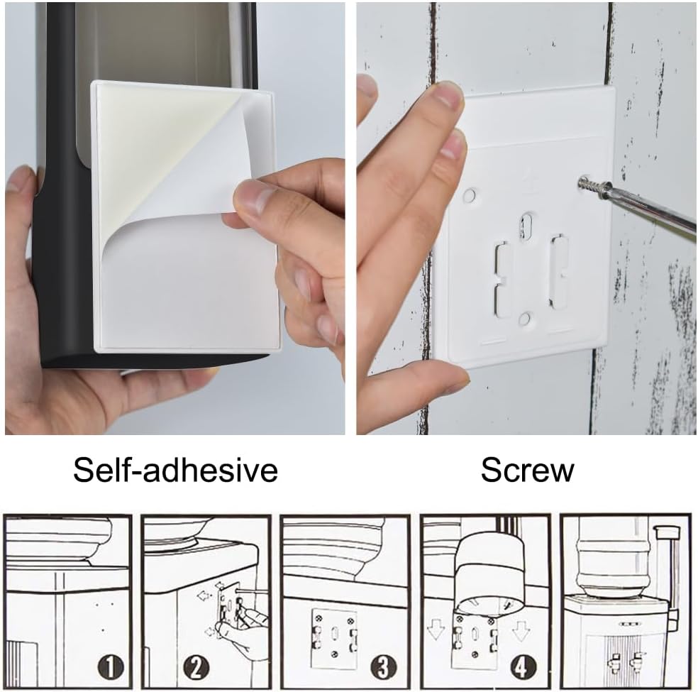 IWNTWY Wall Mount Cup Dispenser for Small Cups