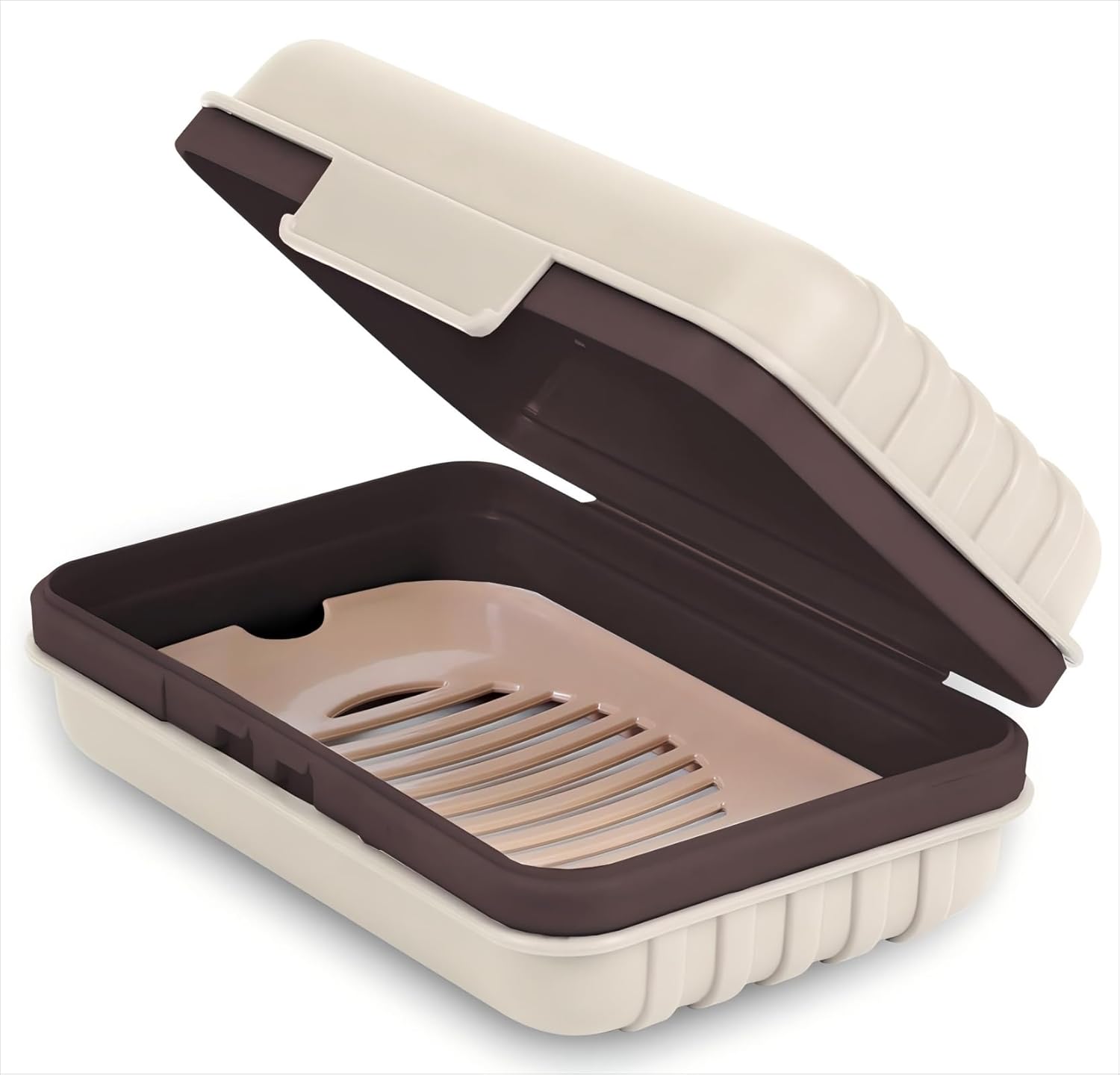 Quatish Bar Soap Holder Dish for Shower and Travel
