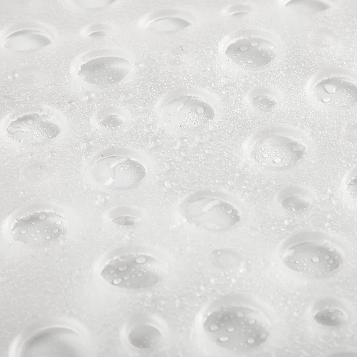 ENKOSI 21x21 Non-Slip TPE Square Shower Mat with Suction Cups