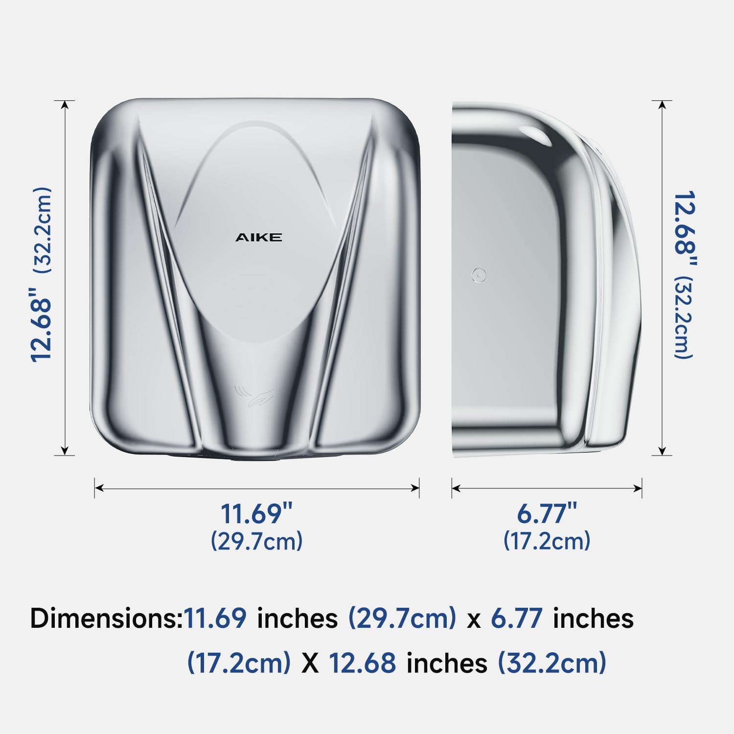 AIKE Elephant Power Hand Dryer High Speed Auto Warm