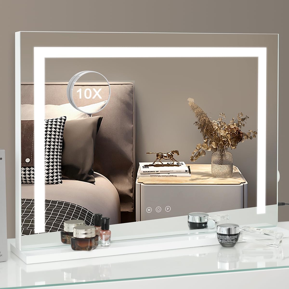 iCREAT Vanity Mirror with USB Light Strip 18x228 Inch