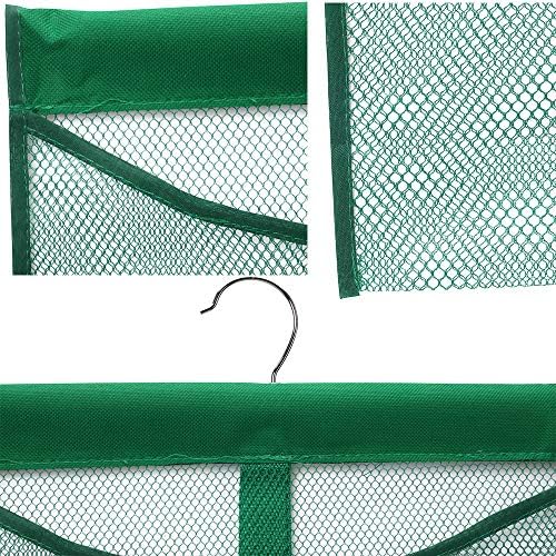 Dearjana Portable Mesh Pocket with Rotatable Hanger