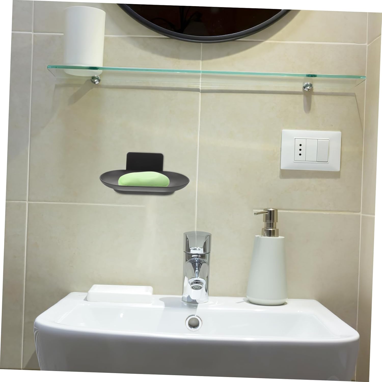 Healvian Aluminum Wall Mounted Soap Dish