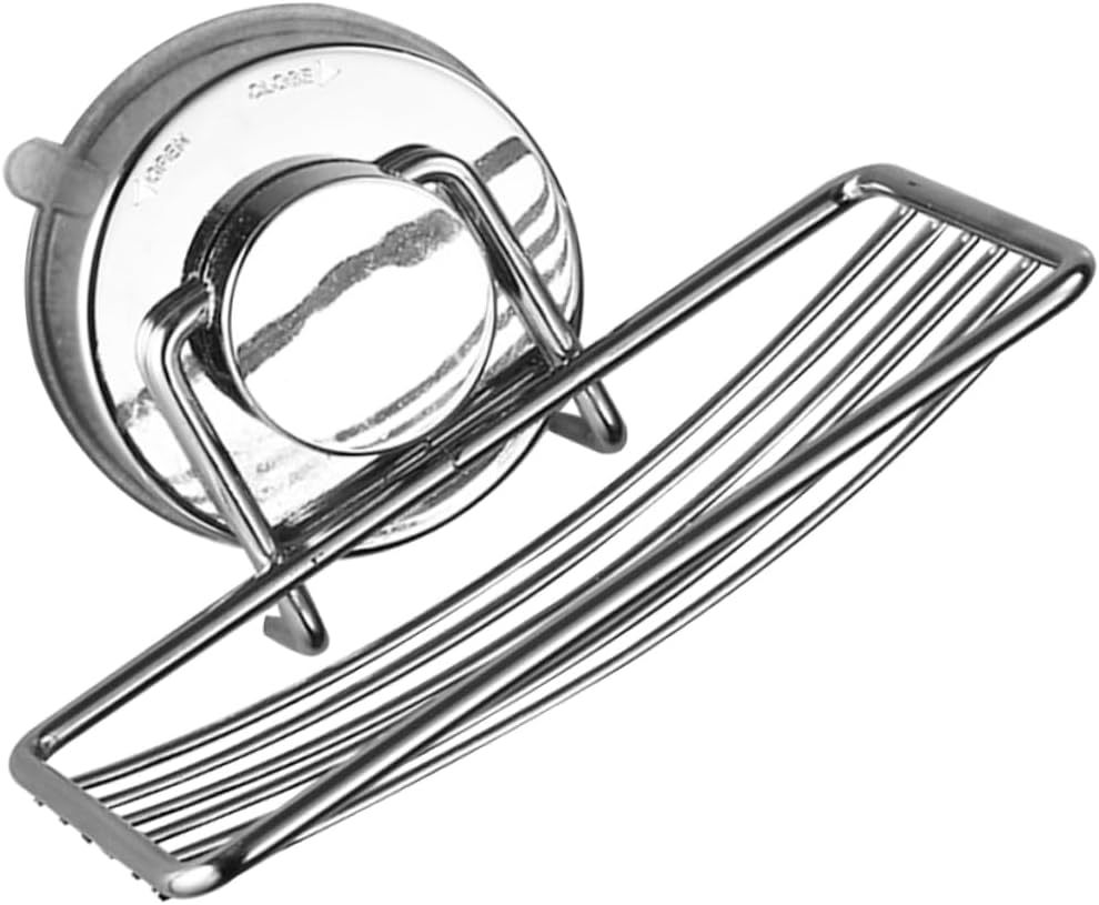 Yardenfun Punch-Free Soap Dish with Suction Cup Holder
