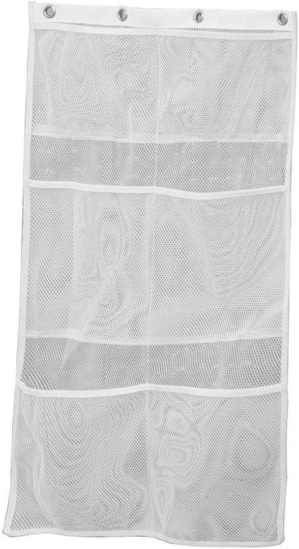 OFFSCH Hanging Mesh Shower Organizer Bag for Shampoo Conditioner and Toys