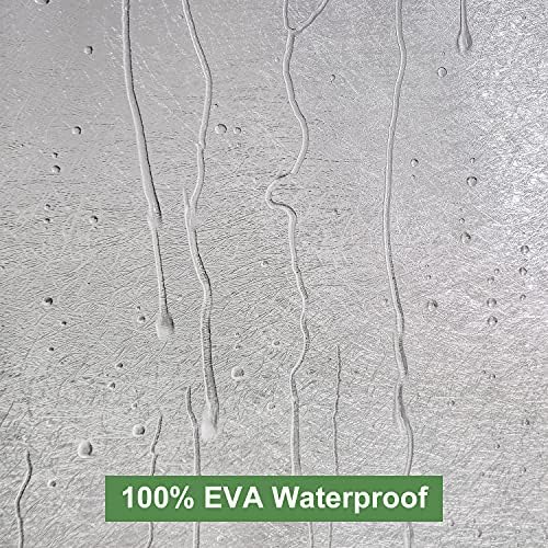 UFRIDAY Extra Long 84 Inch Shower Curtain Liner 72x84 Heavy Duty Frosted EVA