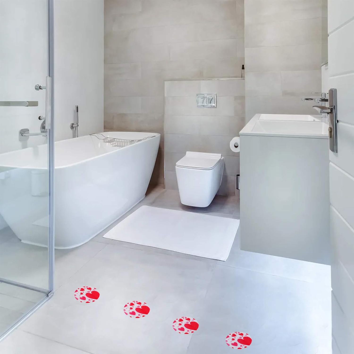 Hemoton Non-Slip Bathtub Sticker Ladder for Safety