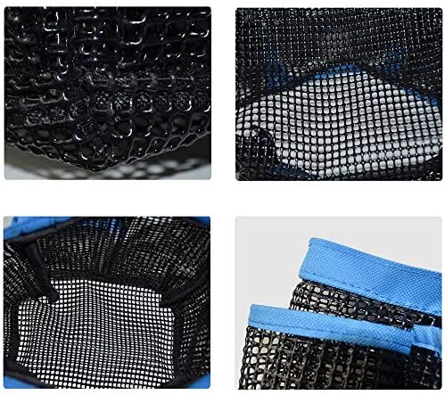 GGone 3 Pack Mesh Shower Caddy - Black Blue Pink