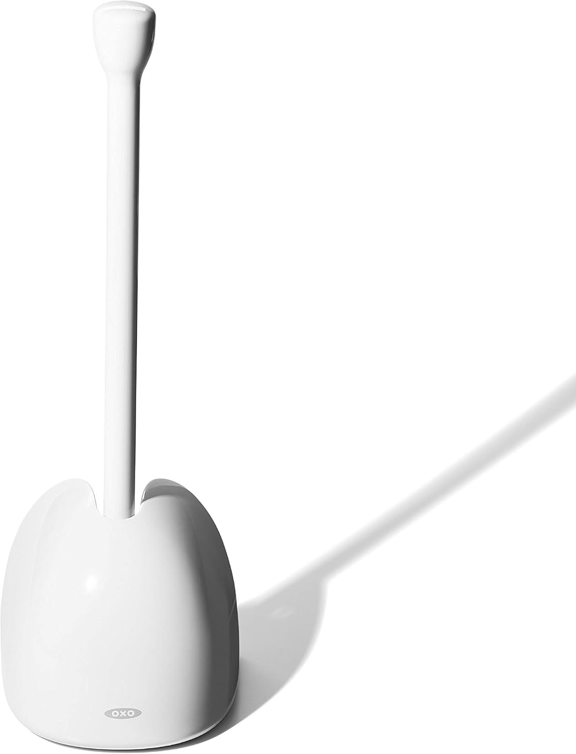 OXO Good Grips Toilet Plunger with Cover White 1
