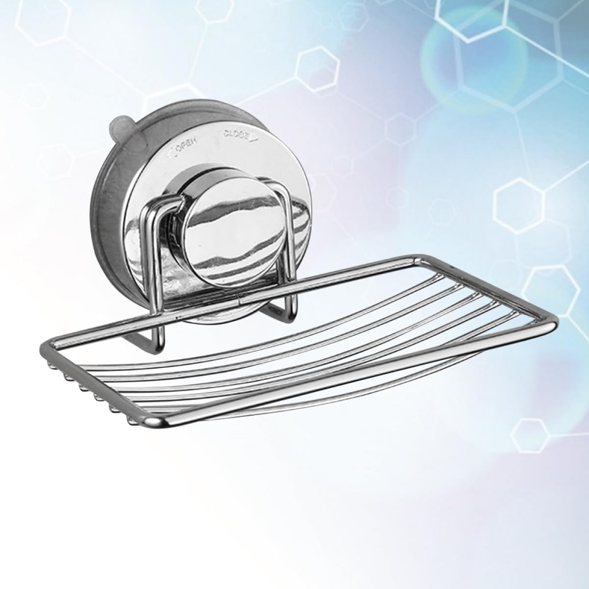 Hoement Stainless Steel Soap Container Rack for Kitchen and Bathroom