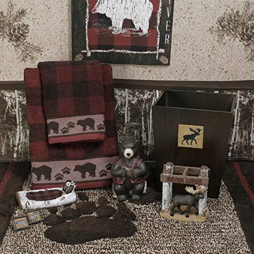 SKL Home Yellowstone Sundance Shower Curtain Brown 1