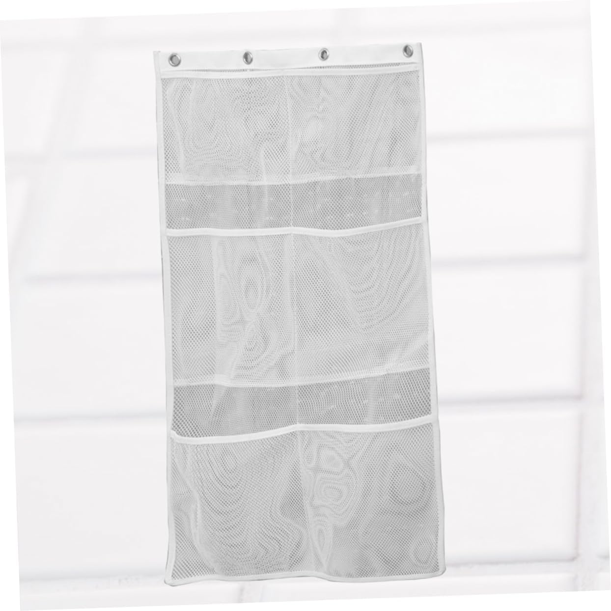 6 Pocket Mesh Shower Organizer Bag for Bathroom