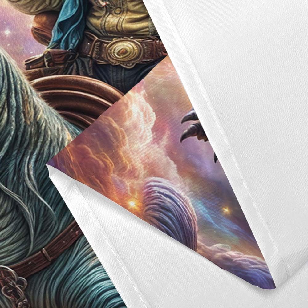 Cute Kids Unicorn Dinosaur Shower Curtain Set