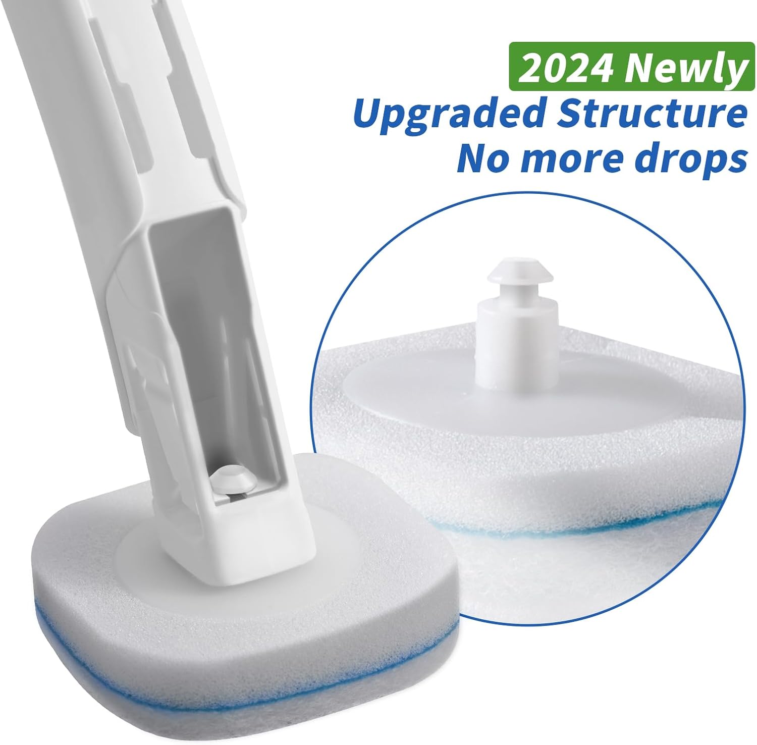 oshang Disposable Toilet Brush with 14 Refills 1