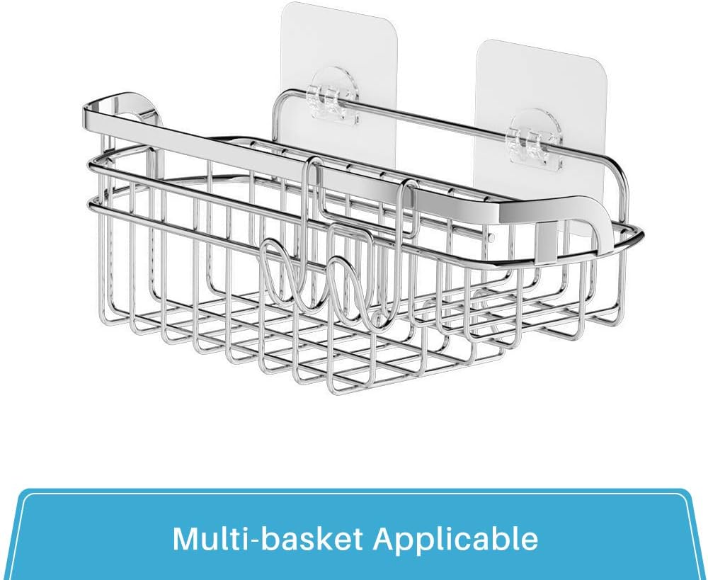 LUXEAR 6-Piece Reusable Adhesive Sticker for Bathroom and Kitchen