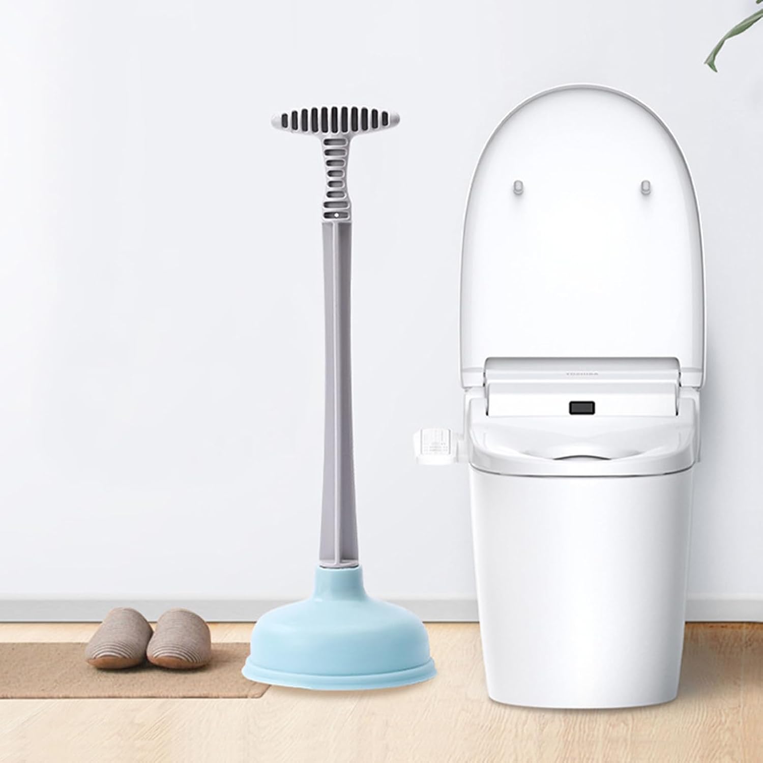 Toilet Plunger with Strong Suction for Home Use