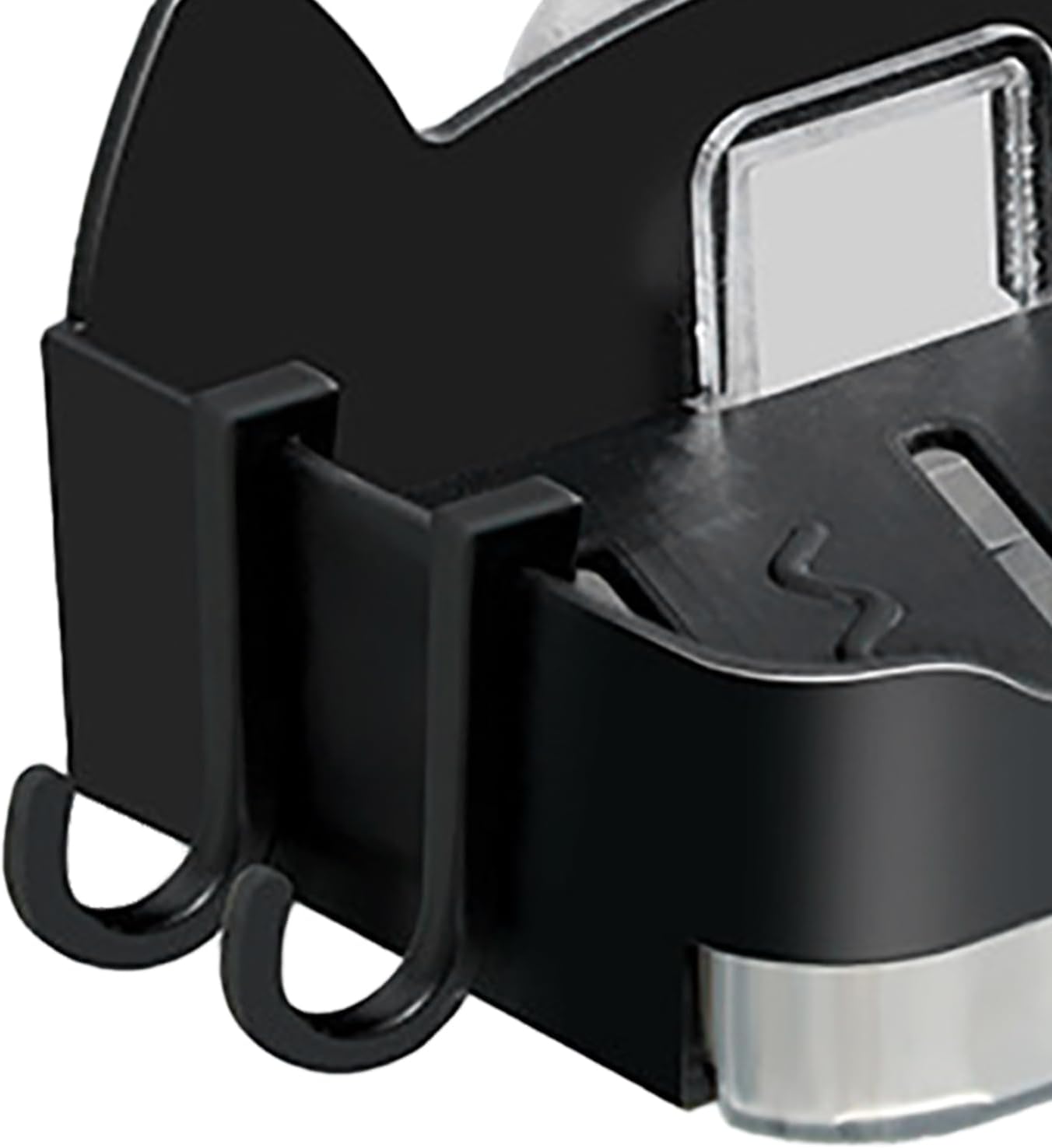 Self Draining Soap Dish Holder Black Wall Mounted
