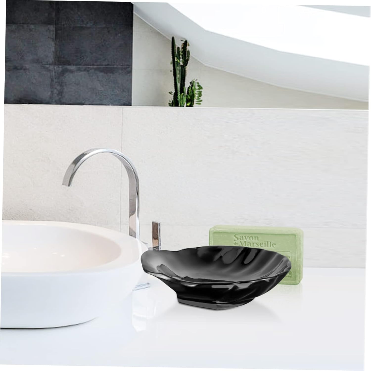 ABOOFAN Soap Tray for Bathroom Sink and Shower
