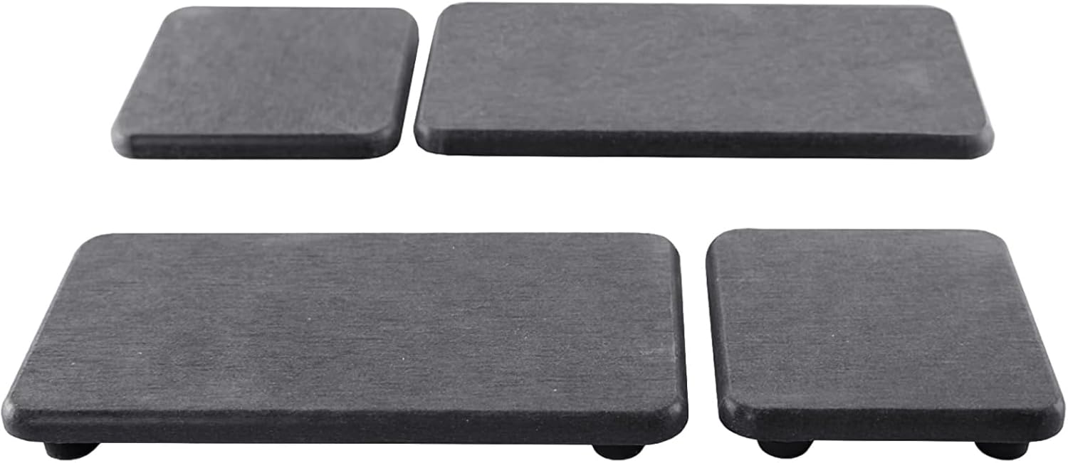Epicover 4 Pcs Bathroom Sink Vanity Trays Set