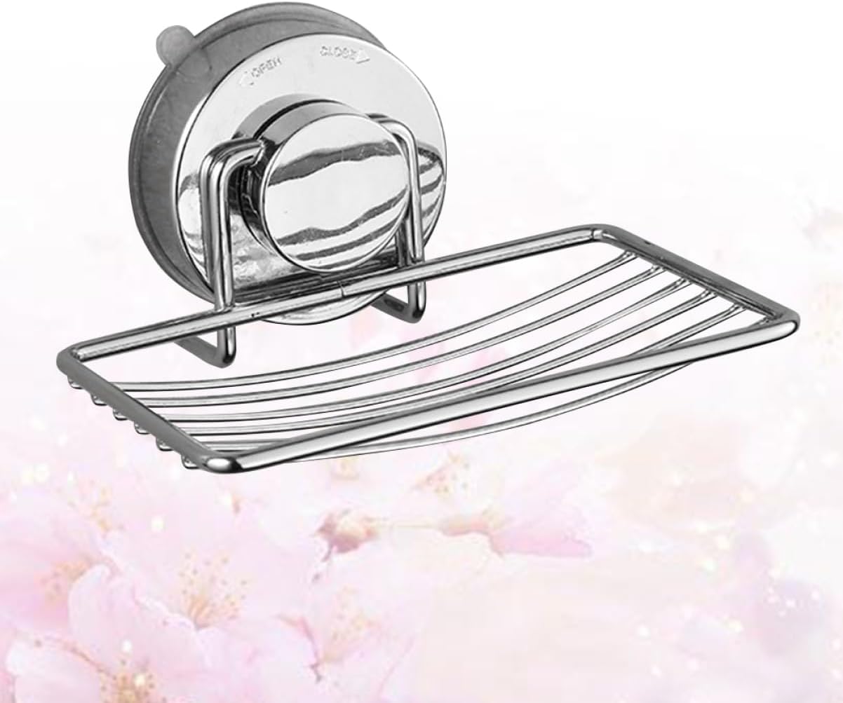 Hoement Stainless Steel Soap Container Rack for Kitchen and Bathroom