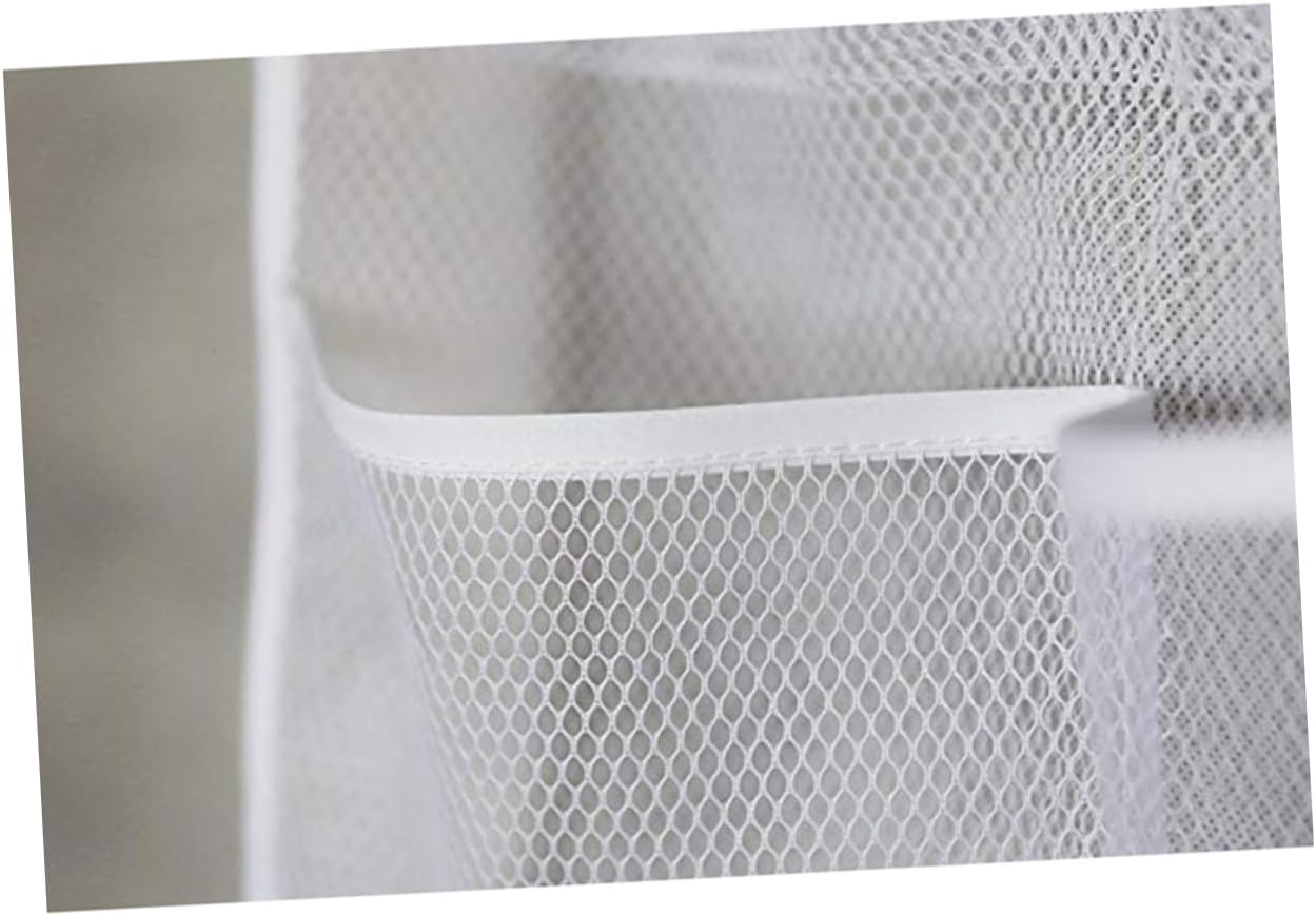 OFFSCH Hanging Mesh Shower Organizer Bag for Shampoo Conditioner and Toys