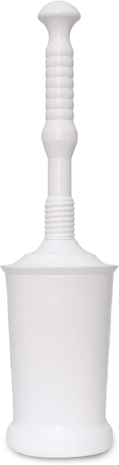 Master Plunger MP500-4T Heavy Duty Toilet Plunger Kit with Tall Bucket