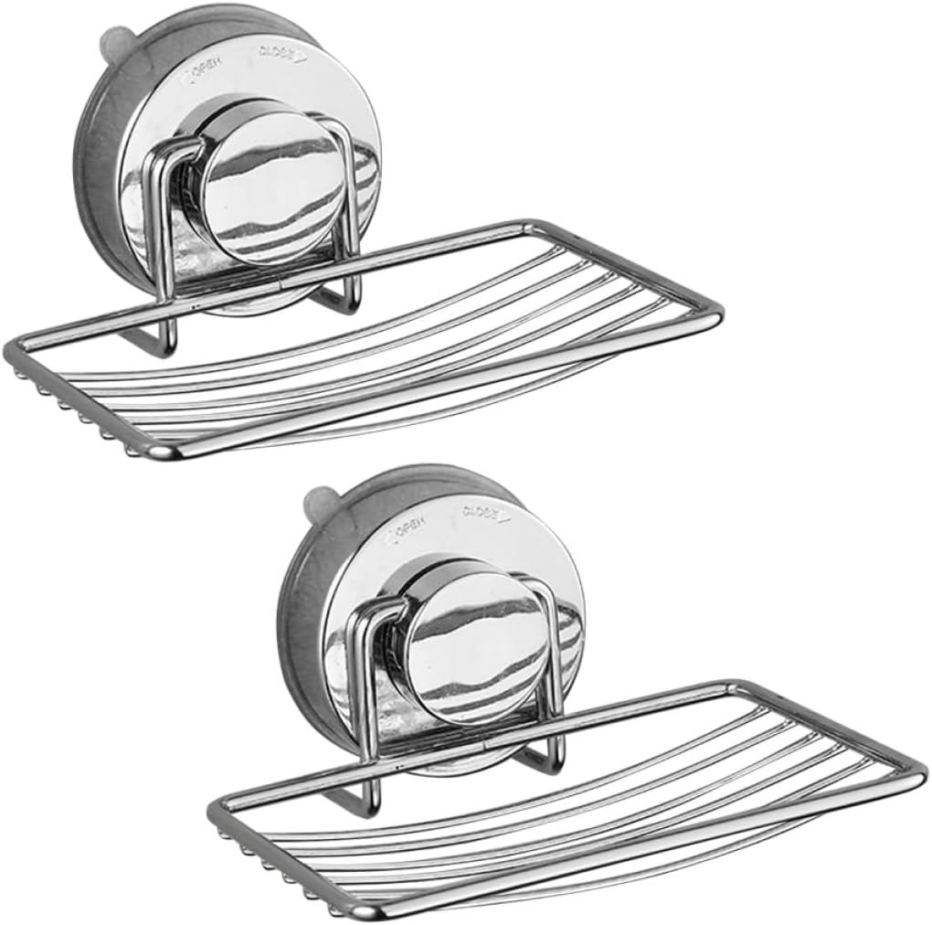 Hoement Stainless Steel Soap Container Rack for Kitchen and Bathroom
