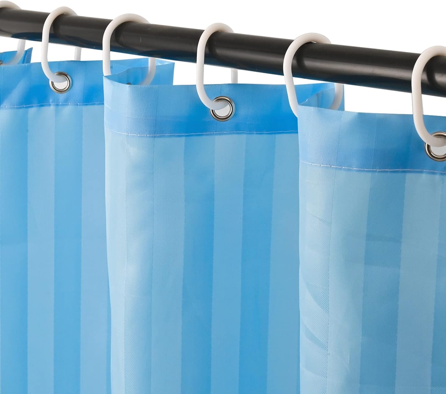 Hellcrack 32x72 Inch Waterproof Shower Curtain Liner with Hooks and Grommets