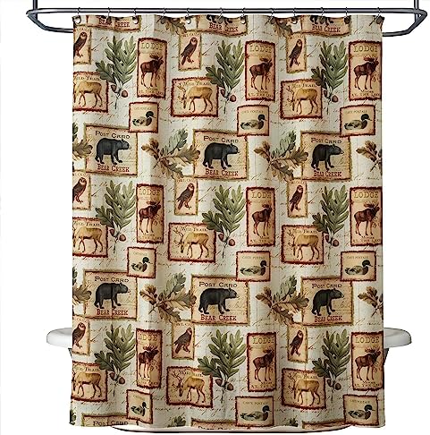 SKL Home Lodge Memories Shower Curtain 70x72 1