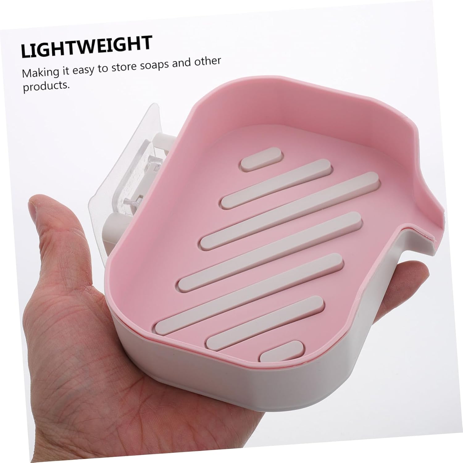 Wall Mounted Soap Dish with Toothbrush Holder