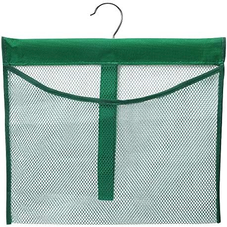 Dearjana Portable Mesh Pocket with Rotatable Hanger
