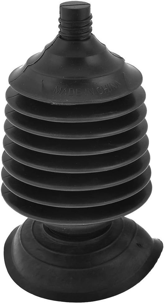 Qtqgoitem Toilet Plunger Black 15cm Suction Cup