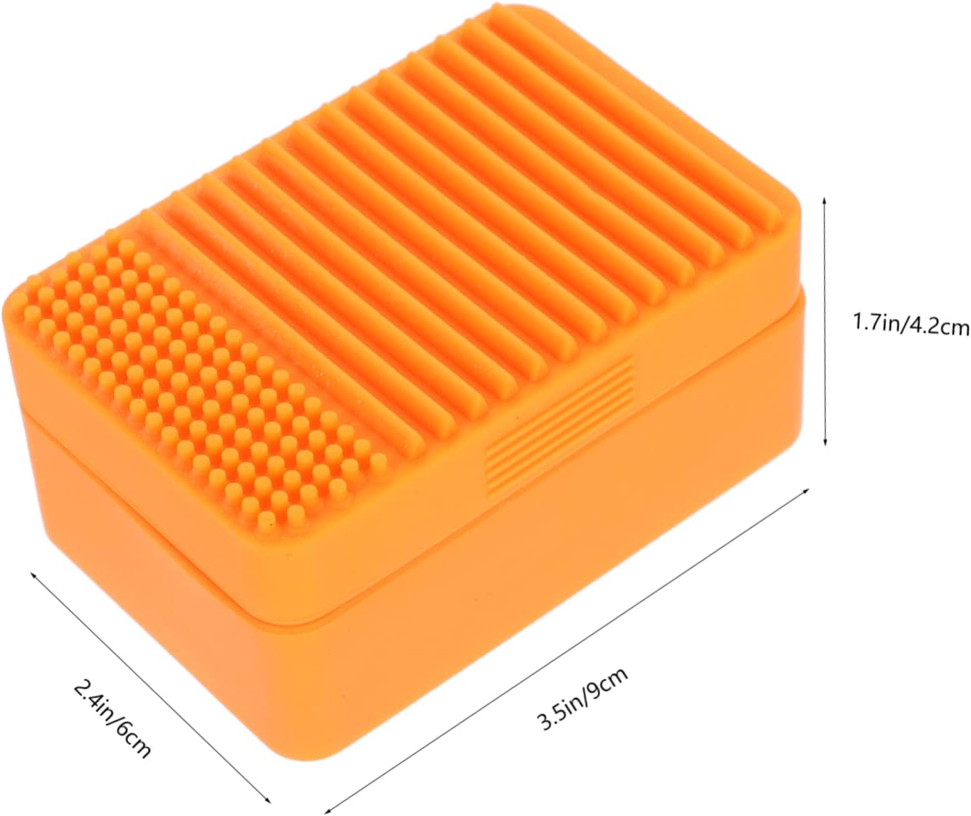 HEALEEP Travel Soap Dish Box Portable Silicone Holder