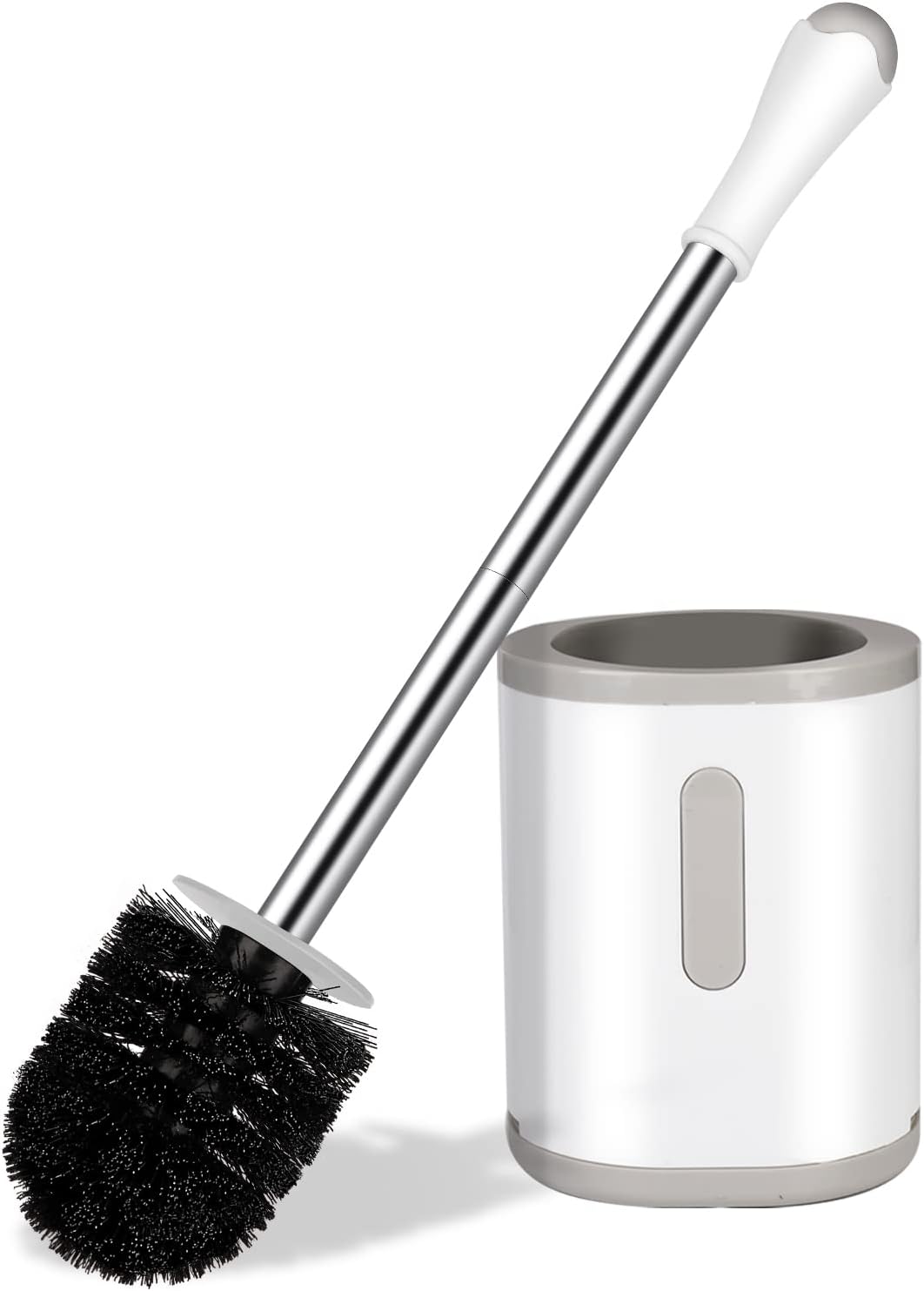 AONEZ Compact Toilet Brush Holder with Drip-Proof Design 1
