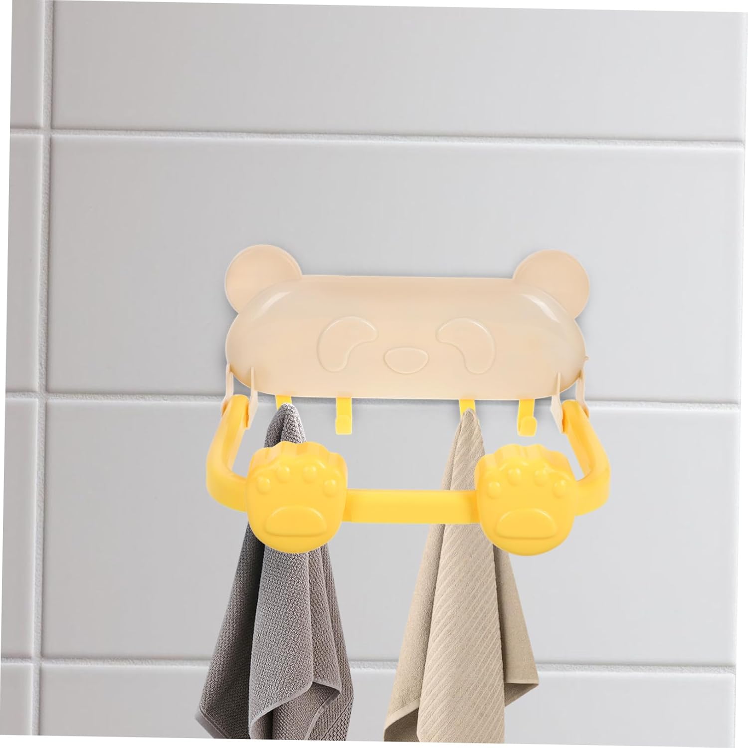 PHENOFICE Foldable Bathroom Organizer Wall Hook 1