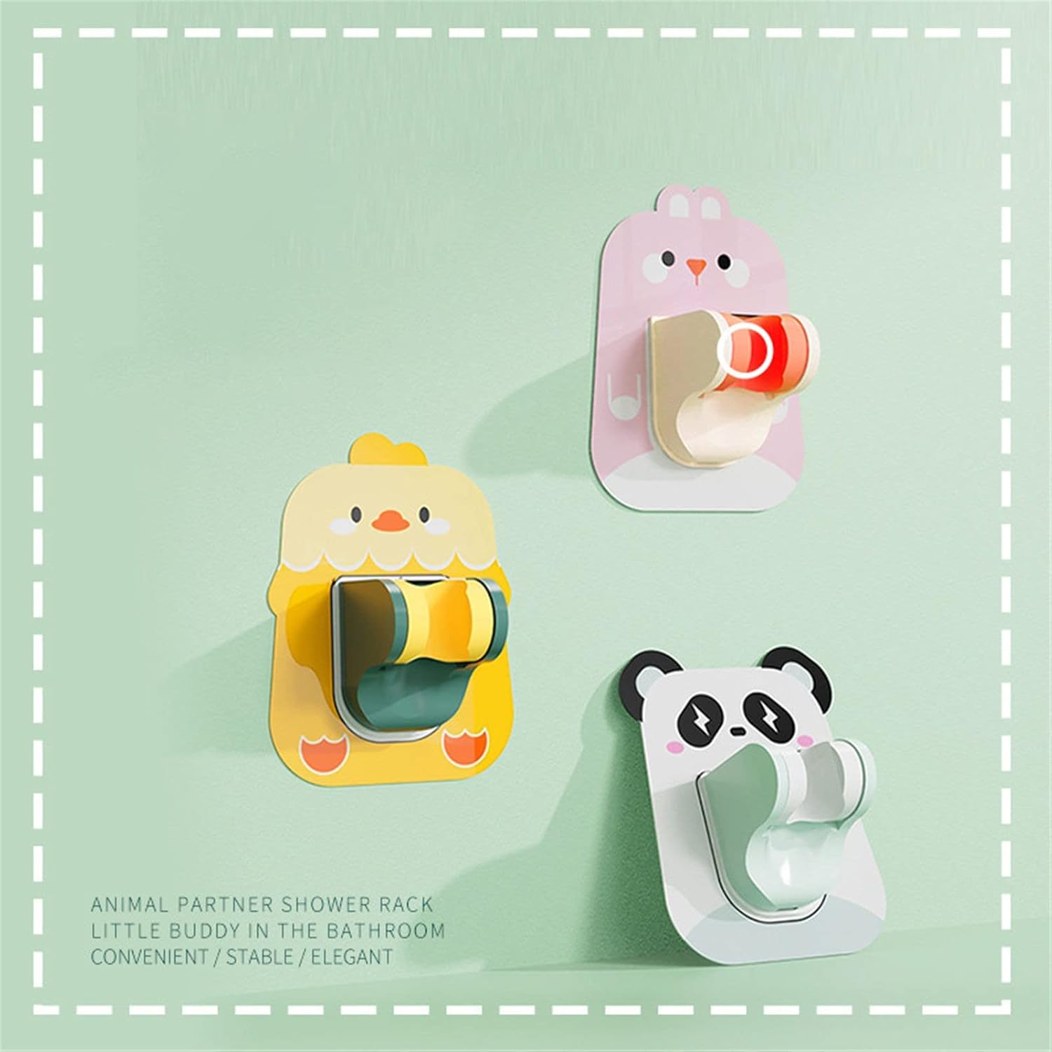 BILIKEYU Wall Hook Non-Slip Self-Adhesive No Drill