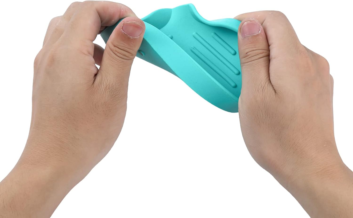 MicoYang Silicone Soap Dish with Drain Spout - 49x32 1
