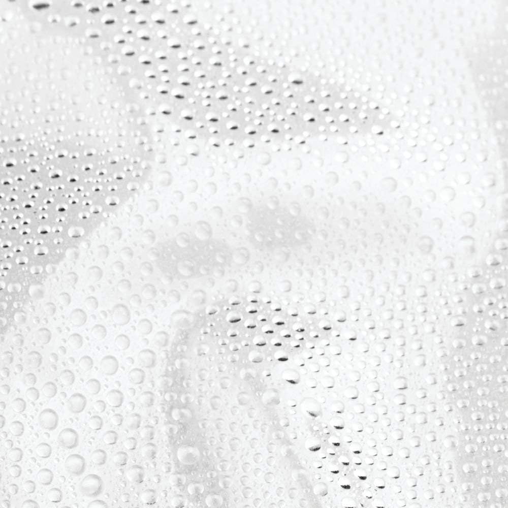 InterDesign Vinyl Shower Curtain Liner 108 x 72 Inches Clear