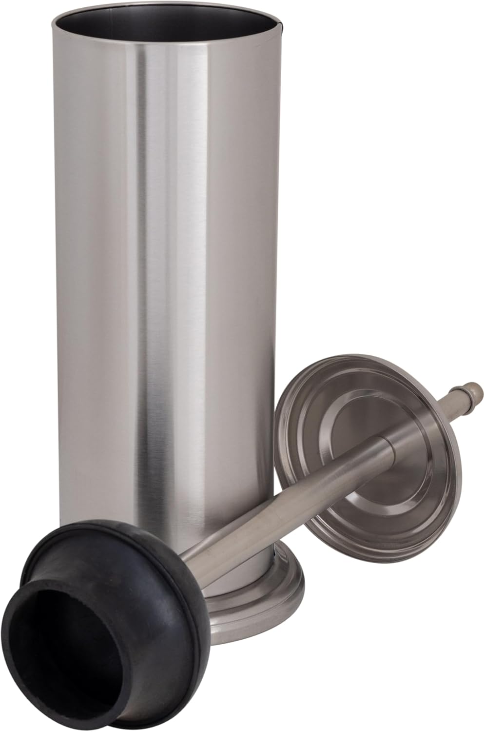 Bath Bliss Toilet Plunger Holder Stainless Steel