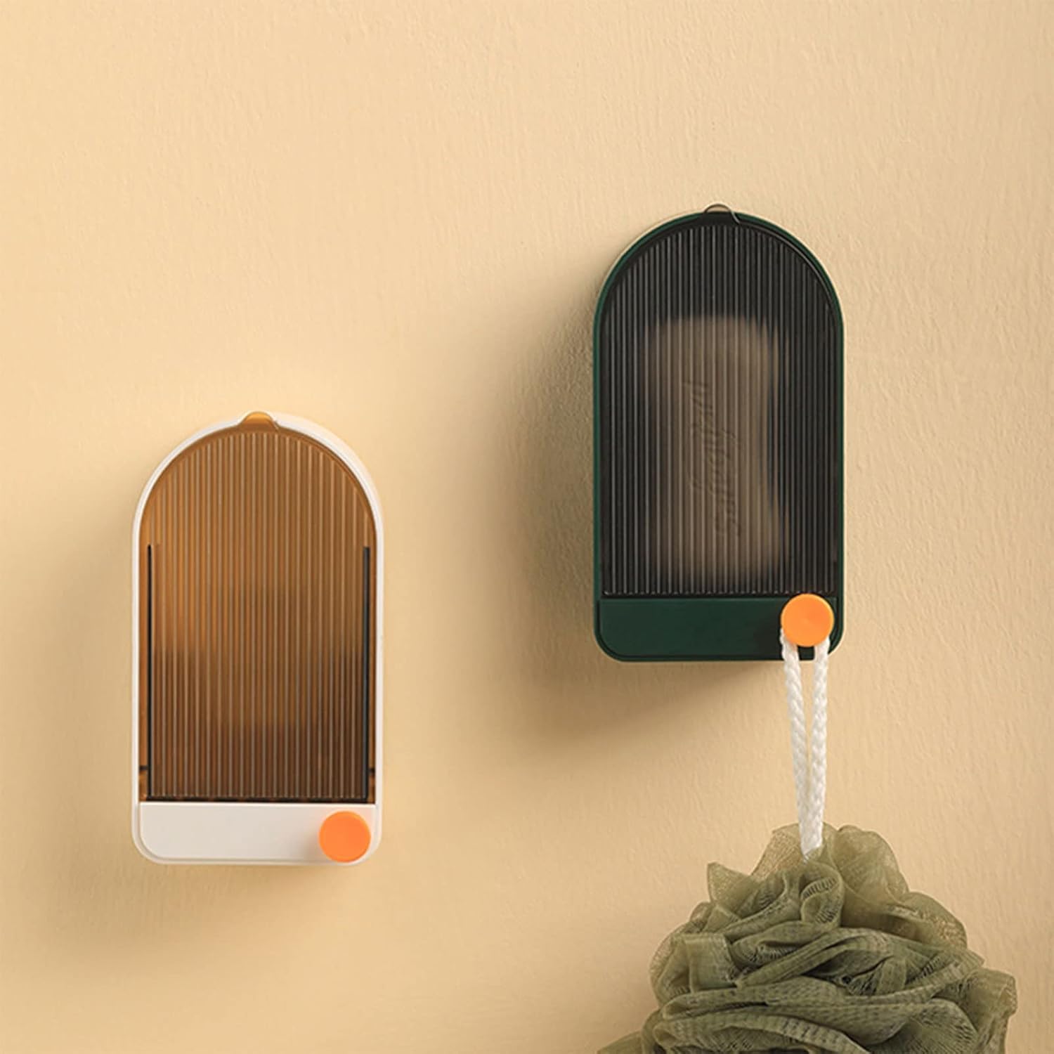 Wall Mounted Soap Holder with Drainage Hook 1