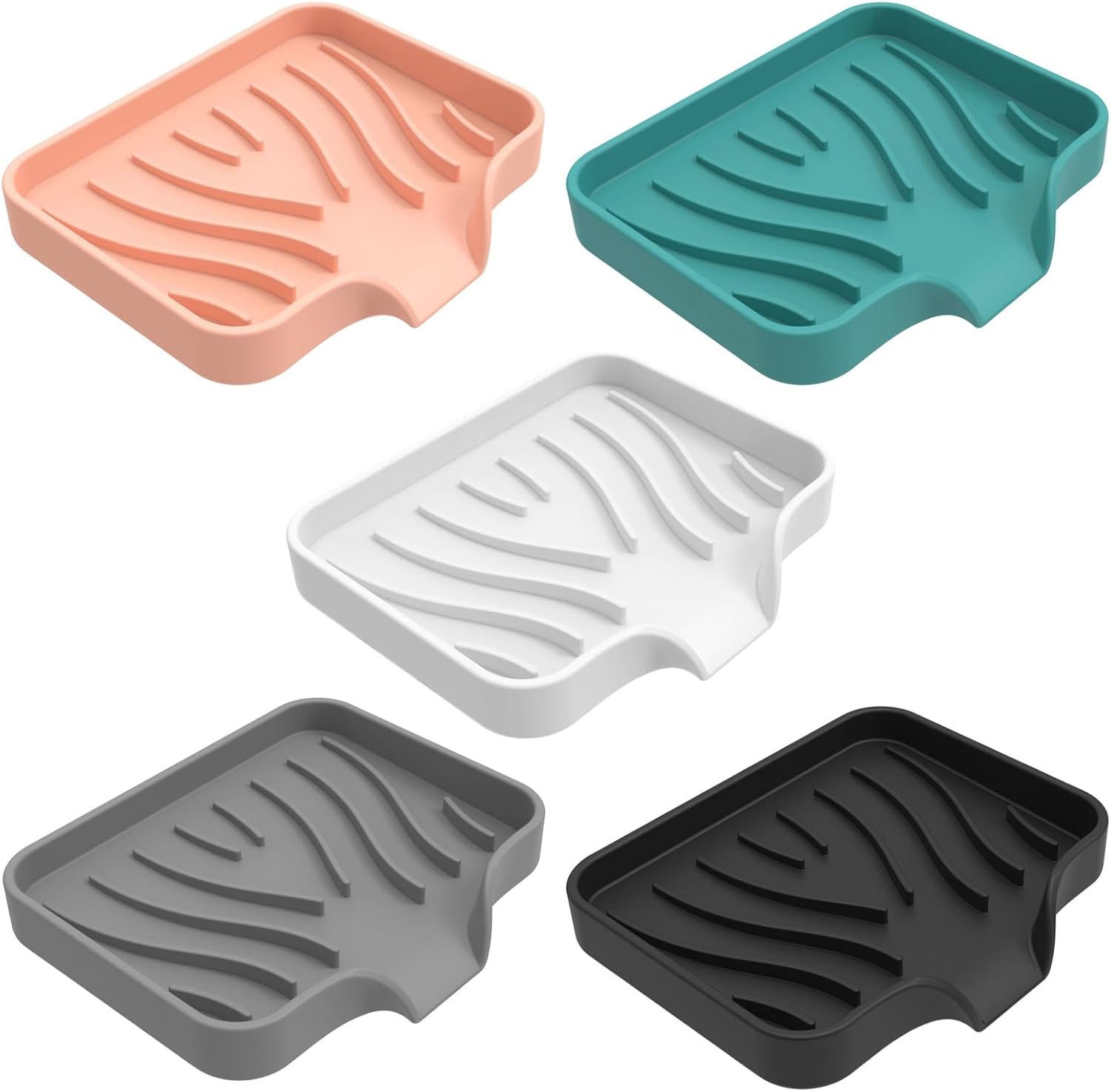 Guaber Creative Silicone Soap Holder Black