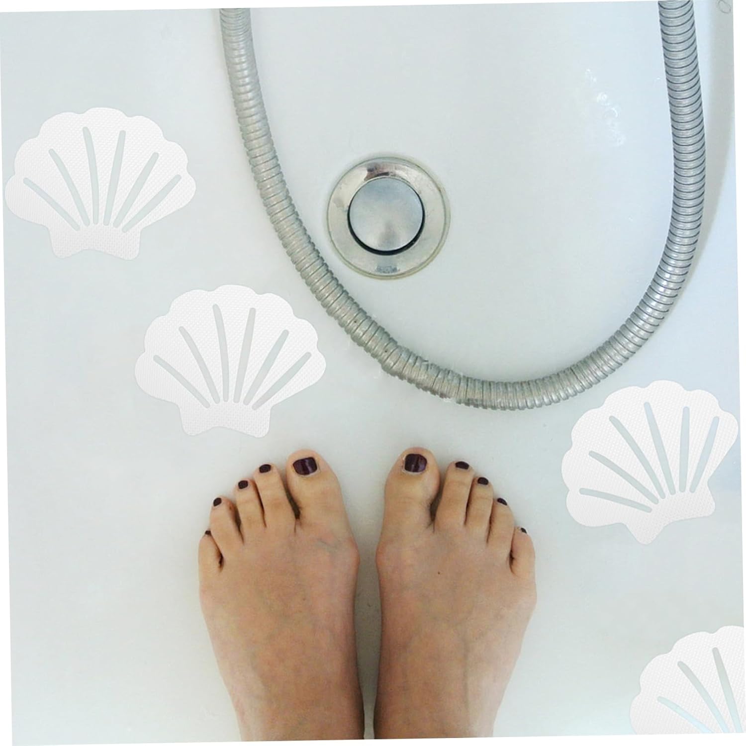 Ciieeo Shell Design Anti-Slip Bathtub Sticker