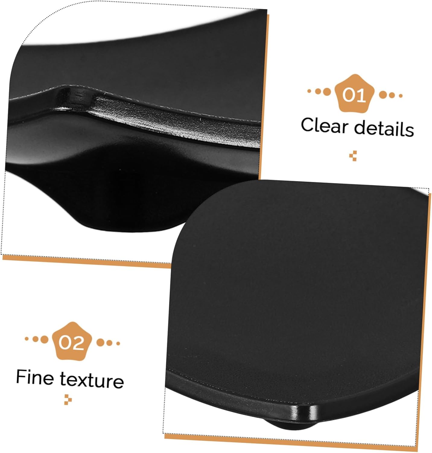 Cabilock Curved Soap Dish for Bathroom and Kitchen