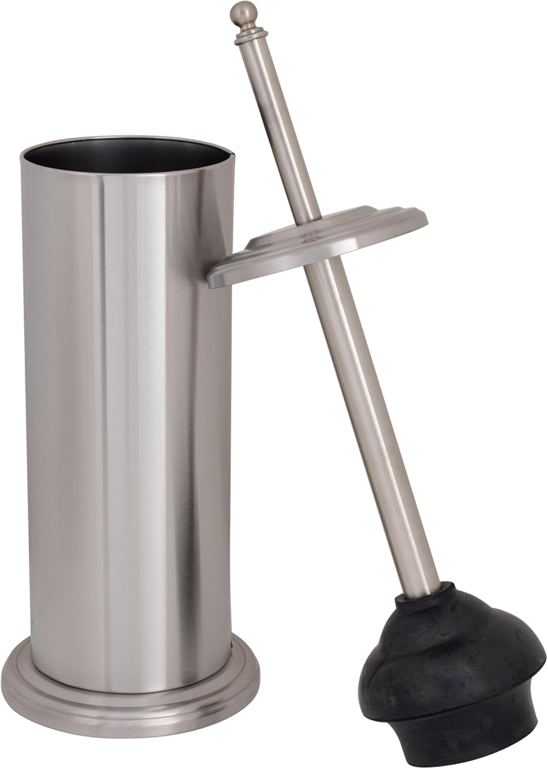 Bath Bliss Toilet Plunger Holder Stainless Steel